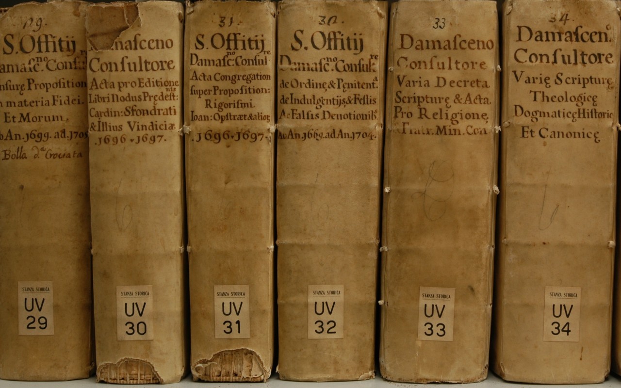 Stanza Storica, Eredità Consultori Conventuali dei SS. Apostoli