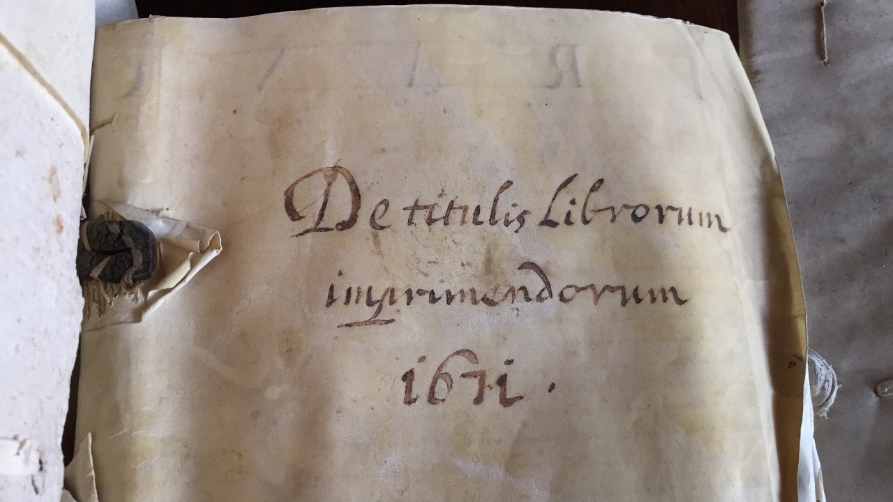 De Titulis Librorum Imprimendorum
