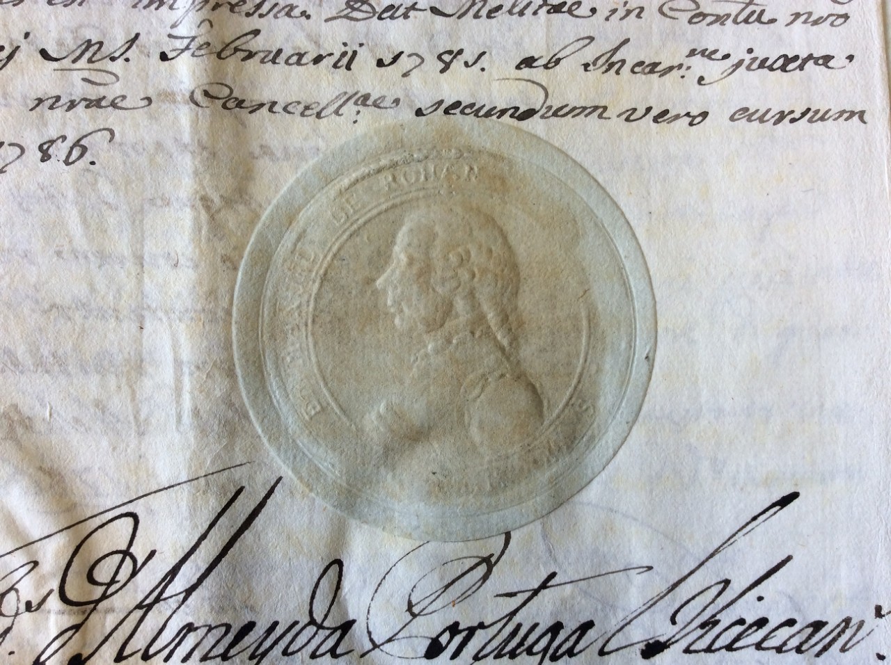 Fondo Malta, sigillo su carta
