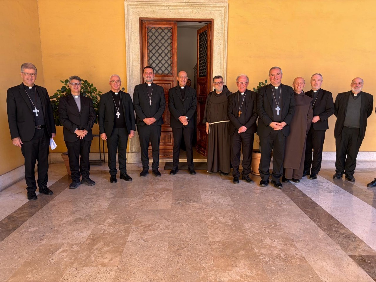 Visita da Conferência Episcopal da Albânia